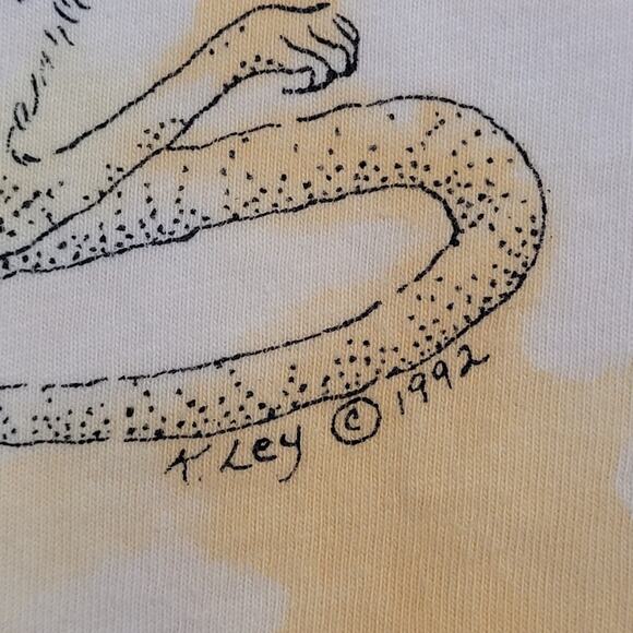 Vintage 1992 Funny Mouse Shirt Large 21x26 Pink The-Big-Dig - Picture 12 of 14